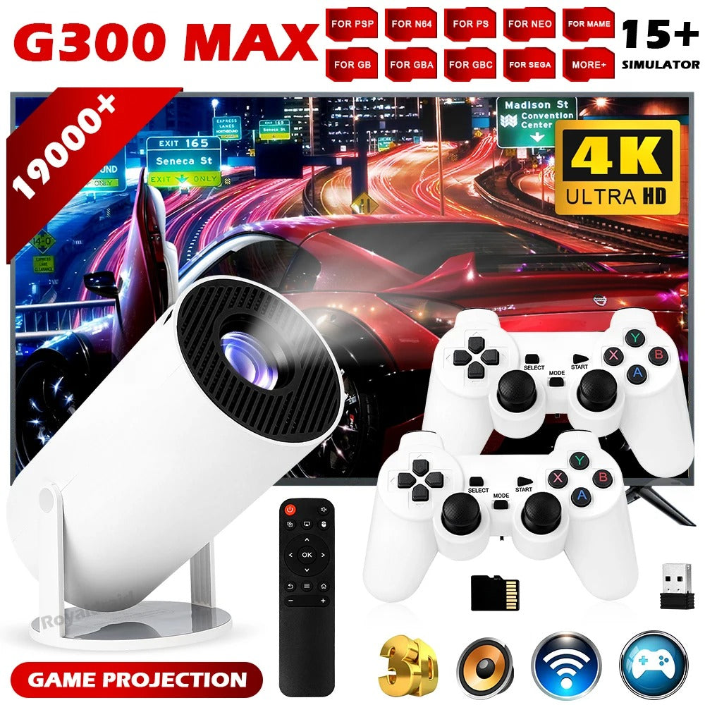 G300 MAX Wireless Controller 4K UHD Projector