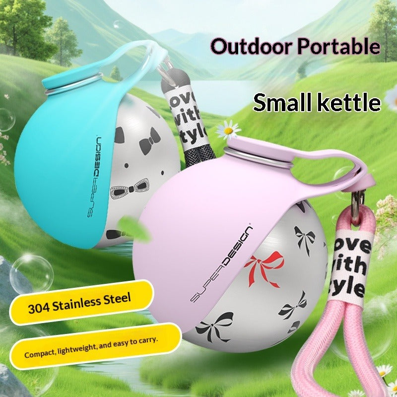 Portable Dog Water Bottle with Bowl & Waste Bag Dispenser