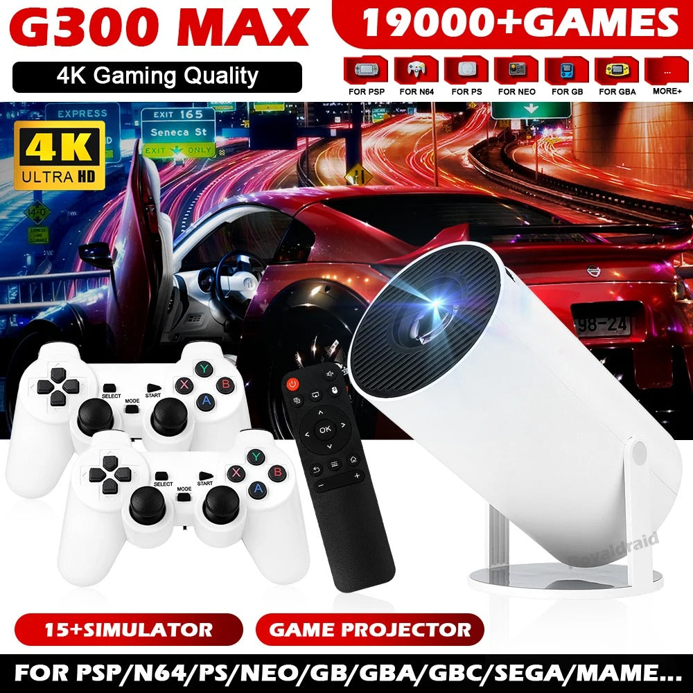 G300 MAX Wireless Controller 4K UHD Projector