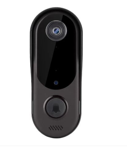 WiFi Video Doorbell with Color Visual Intercom & Rechargeable Battery